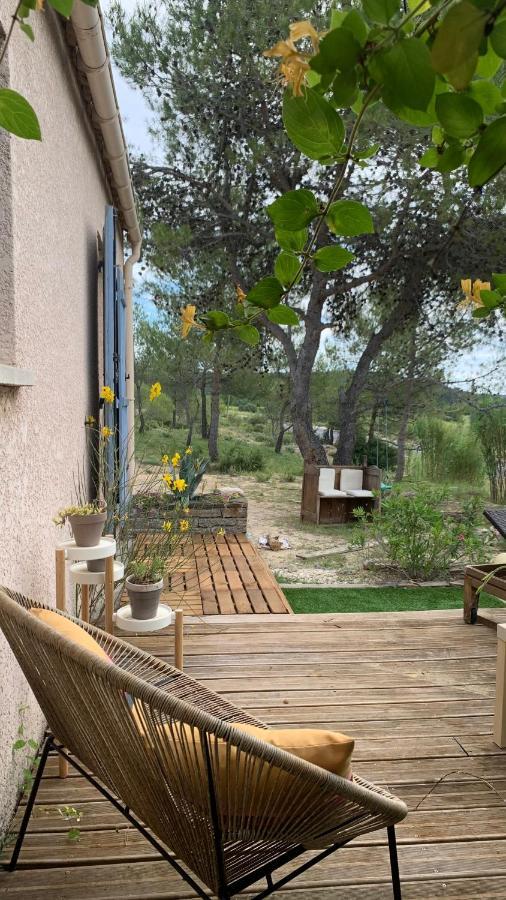 Villa En Bordure De Colline*Piscine*Clim*Netflix Les Matelles Exteriör bild