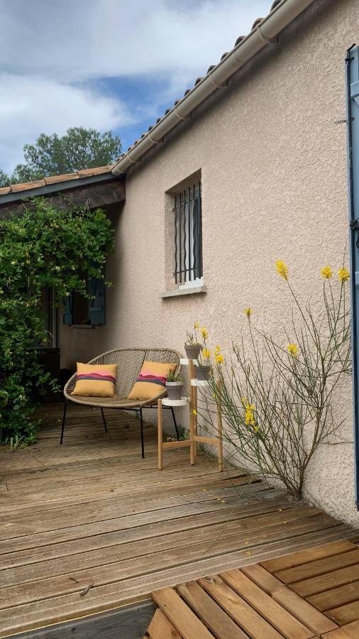 Villa En Bordure De Colline*Piscine*Clim*Netflix Les Matelles Exteriör bild