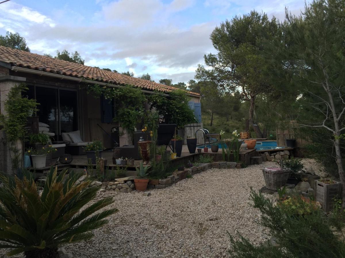 Villa En Bordure De Colline*Piscine*Clim*Netflix Les Matelles Exteriör bild
